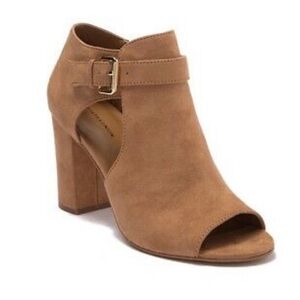 14th & Union Birkley Cutout Block Heel Booties